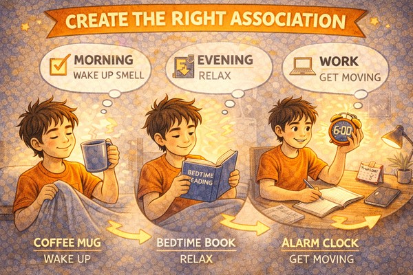 Wake Up Early by Creating the Right Associations